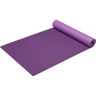 Gaiam Yoga Mat - Ultra-Sticky 6mm Extra Thick Exercise & Fitness Mat All Types Yoga, Pilates & Floor Exercises (68 x 24 x 6mm Thick)
