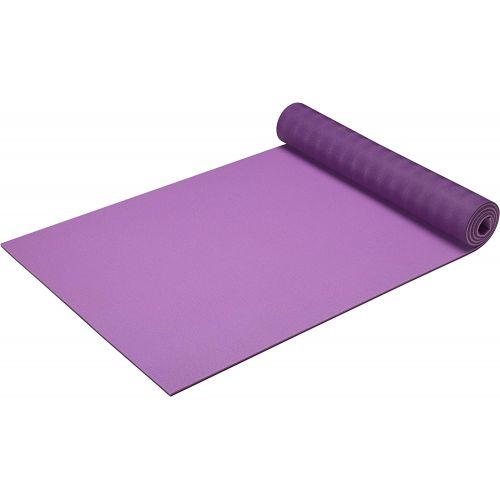  Gaiam Yoga Mat - Ultra-Sticky 6mm Extra Thick Exercise & Fitness Mat All Types Yoga, Pilates & Floor Exercises (68 x 24 x 6mm Thick)