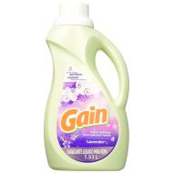 Gain Liquid Fabric Softener with Freshlock, Lavender Scent, 60 Loads, 51-Ounce (Pack of 8)