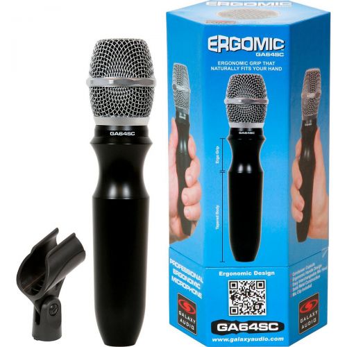  Galaxy Audio},description:Galaxy Audio’s new ERGOMIC wired microphone throws a curve into the typical microphone design. The interchangeable elements and unique form of the body ma