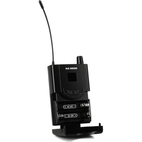  Galaxy Audio AS-950-2 Wireless in-Ear Monitor Twin Pack System - P2 Band,Black