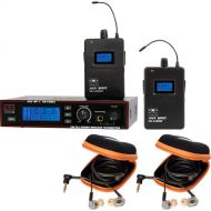 Galaxy Audio AS-1410-2M Wireless In-Ear Twin Pack Monitor System (M: 516 to 558 MHz)