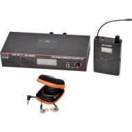 Galaxy Audio AS-1200 Personal Wireless In-Ear Monitor System with 1 Receiver & EB10 Earbuds (N: 518 to 542)