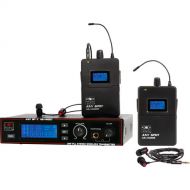 Galaxy Audio AS-1400-2M Wireless In-Ear Twin Pack Monitor System (M: 516 to 558 MHz)