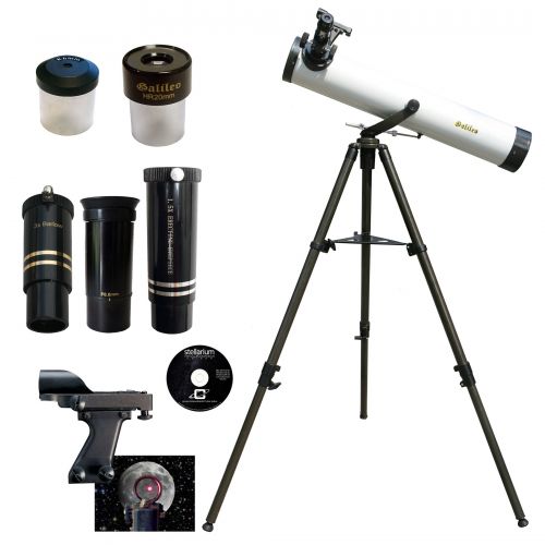  Galileo 800-millimeter x 80-millimeter Astro-Terrestrrial Telescope Kit by Galileo