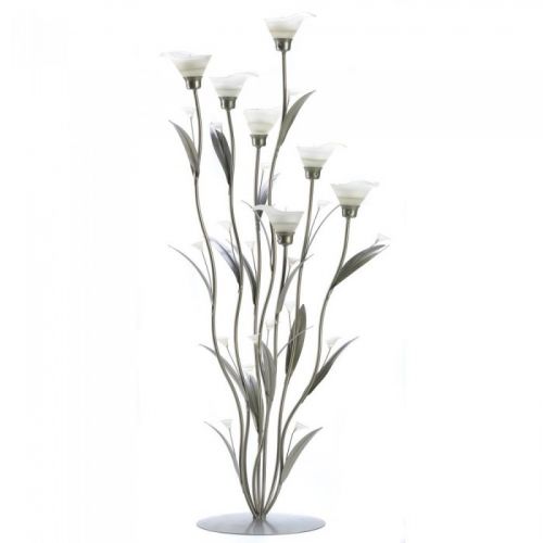  Gallery of Light SILVER CALLA LILY CANDLEHOLDER