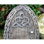 Galleryart4u Large Irish Celtic Fairy Door Indoor/ Out Invite the fairies to your home or garden.