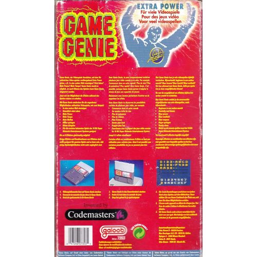  By      Galoob Toys Game Genie Video Game Enhancer