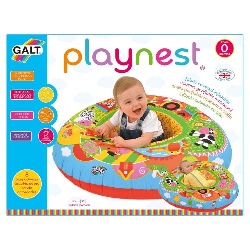  Galt Toys, Playnest - Farm, Baby Activity Center & Floor Seat