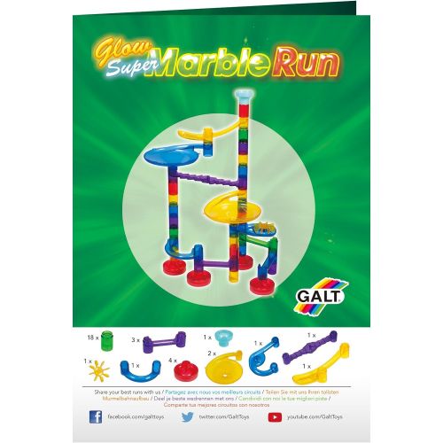  Galt Toys Construction - Glow Super Marble Run Toy