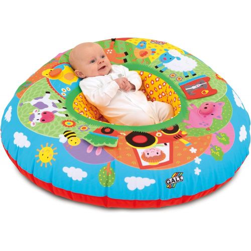  Galt Toys, Playnest - Farm, Baby Activity Center & Floor Seat, Multicolor