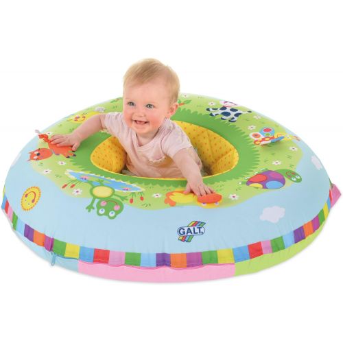  Galt Toys, 3 in 1 Playnest & Gym, Baby Activity Center & Floor Seat, Ages 0+, Multicolor, Model:1004819