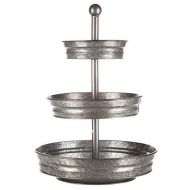 GalvanizeYourHome GalvanizeYour Home 3 Tier serving tray galvanized farmhouse stand