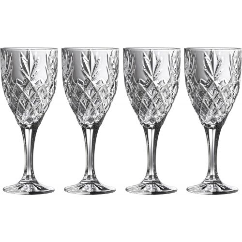  [아마존베스트]Galway Crystal Renmore (Set of 4) Goblets, Transparent