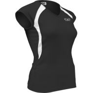Game Gear PT-825Y-CB Youth Performance Volleyball VNeck Cap Sleeve Athletic Shirt