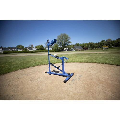  Game Master Louisville Slugger Blue Flame Pro Pitching Machine