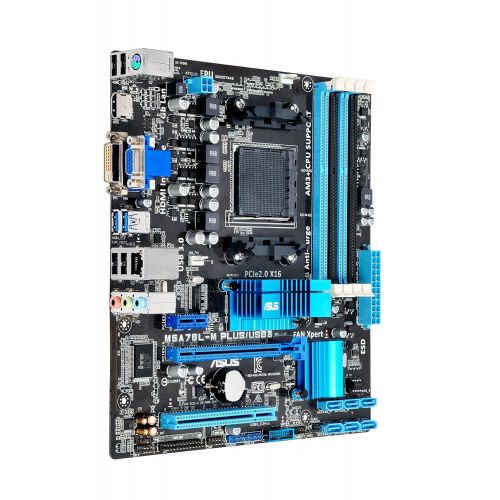 아수스 Asus ASUS M5A78L-M PlusUSB3 DDR3 HDMI DVI USB 3.0 760G MicroATX Motherboard