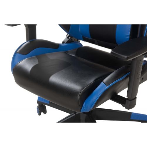  GameRider 120502002 Navigator Gaming Chair Black & Blue