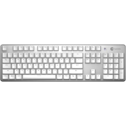  [아마존 핫딜] [아마존핫딜]GameSir GK300 Wireless Gaming Keyboard,Connect with 2.4GHz Wireless&Bluetooth,TTC Mechanical Switches, LED Backlit 104 Keys