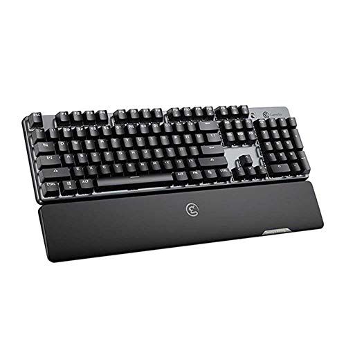  GameSir GK300 Wireless Mechanical Gaming Keyboard 2.4 GHz Dongle + Blutooth Connectivity, Backlit RGB LED, 104 TTC Blue Switches Full Keyboard for PC/iOS/iPad/Android Phone/Laptop