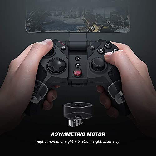  GameSir G4 Pro Wireless Switch Game Controller for PC/iPhone/Android Phone, Dual Vibrators USB Mobile Gamepad for Arcade MFi Games, Cloud Gaming Controller (Removable ABXY and Scre