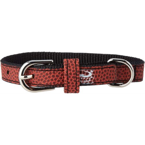  GameWear Gift Pack Texas Tech Red Raiders Pebble Grain Toy Football Collar & Medium Football Leash