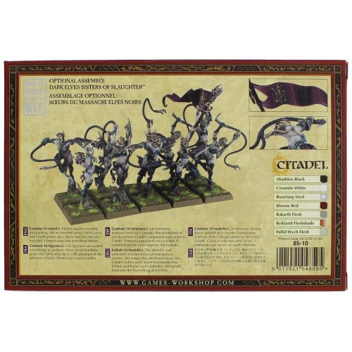  Games Workshop 99120212007 Dark Witch Elves Action Figure