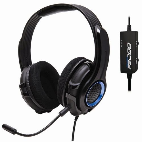  SYBA OG-AUD63075 GamesterGear Cruiser P3200 Stereo Gaming Headset Compatible with PS3 & PC Hand-Washable Removable Ear-cup