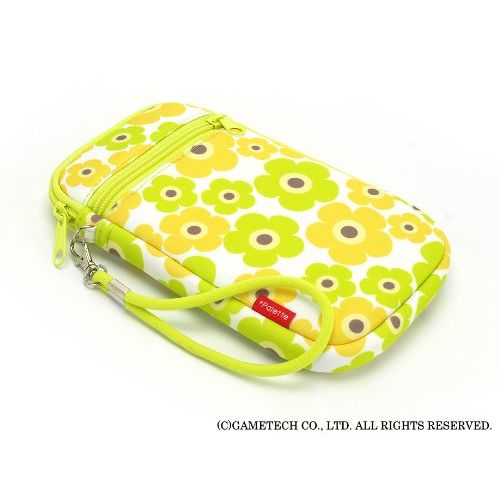  Gametec GAMETECH 3DS XL Designed Soft Pouch -Flower Oriental-