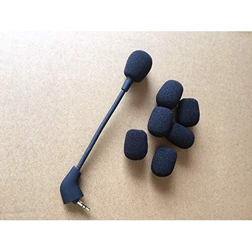  Gametown 2PCS Repacement Microphone Foam Sponge Microphone Windscreen for HyperX Cloud 2 Cloud II Cloud Core Cloud Silver Cloud X Gaming Headset.