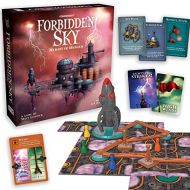 Gamewright Forbidden Sky  The Cooperative Strategy Survival Rocket Building Board Game