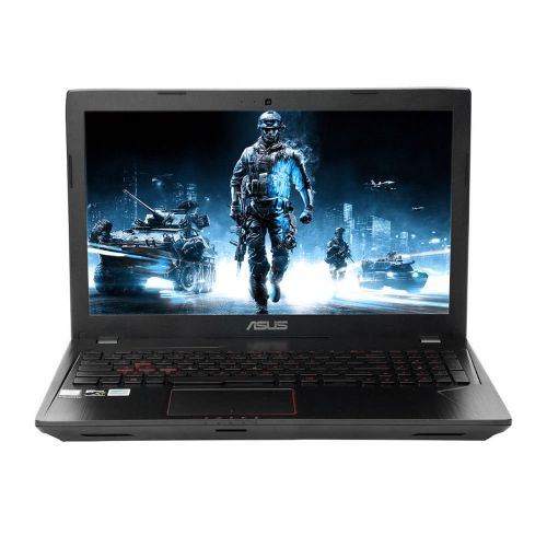 아수스 Asus ASUS 15.6 Inch Gaming Laptop with Intel Core i7-7700HQ, 8GB RAM, 256GB SSD, NVIDIA Geforce GTX 1050 Graphic Card, Windows 10