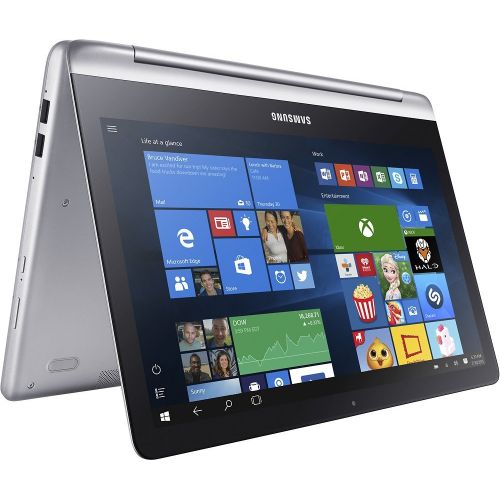 삼성 Samsung Notebook 7 Spin 2-in-1 13.3 Touch-Screen Laptop NP740U3L-L02US (Intel Core i5-6200U, 8GB Memory, 1TB Hard Drive, 360° flip-and-fold design, Platinum silver)