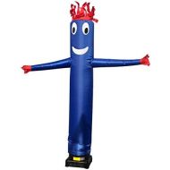 Gaorui Inflatable Tube Man Sky Puppet Dancer - Funny Wacky Waving Inflatable Tube Guy Santa Claus for Christmas Advertisement (no Blower)