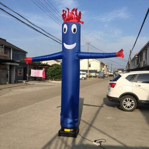  Gaorui Inflatable Tube Man Sky Puppet Dancer - Funny Wacky Waving Inflatable Tube Guy Santa Claus for Christmas Advertisement (no Blower)