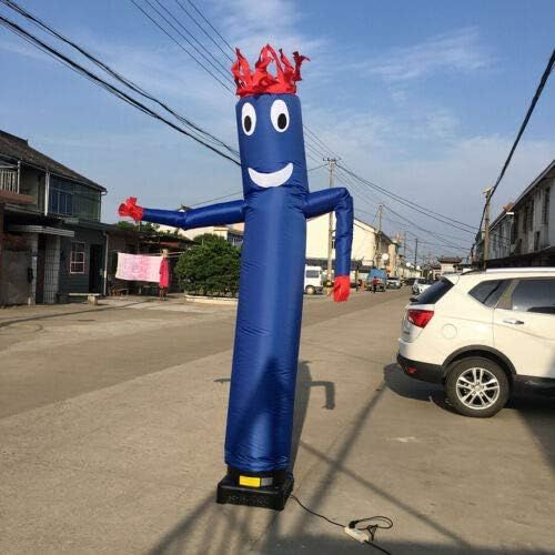  Gaorui Inflatable Tube Man Sky Puppet Dancer - Funny Wacky Waving Inflatable Tube Guy Santa Claus for Christmas Advertisement (no Blower)