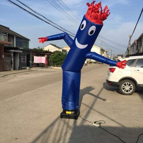  Gaorui Inflatable Tube Man Sky Puppet Dancer - Funny Wacky Waving Inflatable Tube Guy Santa Claus for Christmas Advertisement (no Blower)