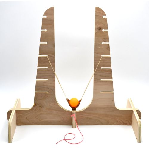  Garage Physics Projectile Slingshot Kit | DIY Sling Shot | Wooden Sling-Shot Model