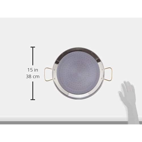  [아마존베스트]Garcima 14-Inch Stainless Steel Paella Pan, 36cm