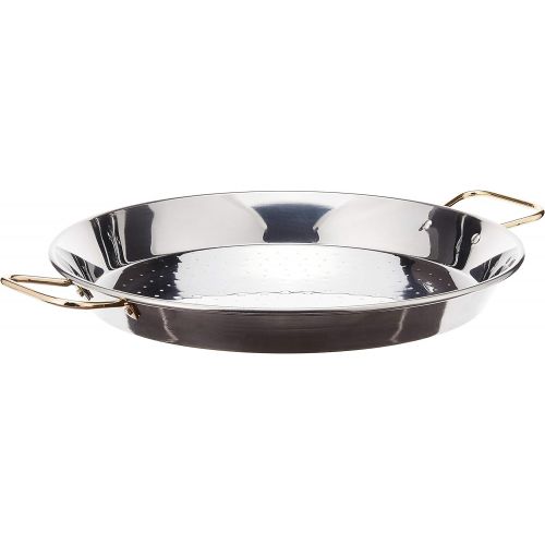  [아마존베스트]Garcima 14-Inch Stainless Steel Paella Pan, 36cm