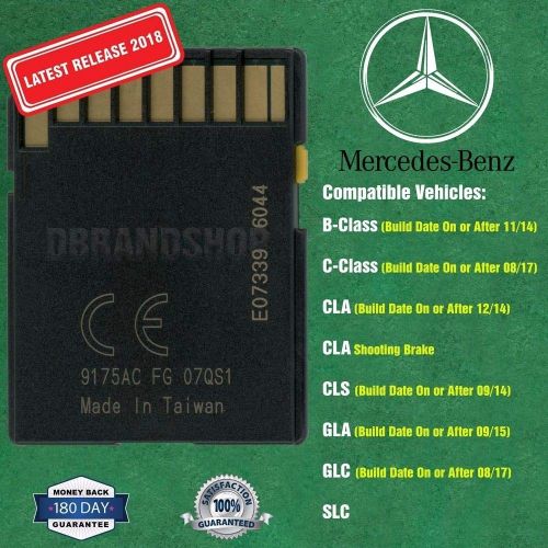  Garden&Park New SD Card Garmin Map Pilot 2018 2019 Mercedes-Benz Navigation Part A2189063003