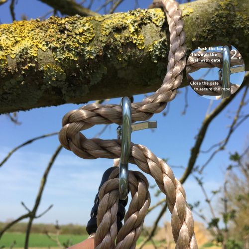  Garden Games 1 Paar Verlangerungsseil fuer Schaukelsitze Baum Schaukel 5.5m Lange