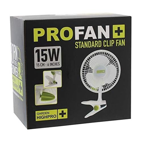  [아마존베스트]Garden HighPro Clip Fan 15cm 2Steps 15Watt 230Volt (W) (V)