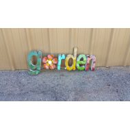 /GardenMetalDecor Garden Metal Decor | Garden Metal Sign | Colorful Sign | Garden Sign | Garden Decor | Metal Art Decor | Rustic Decor | Gift | Christmas Gift