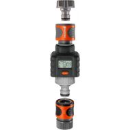 GARDENA 9188-U Water Flow Meter - Measure Water Consumption with Ease Black