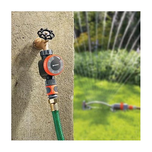  GARDENA 31169 Mechanical Water Timer with Flow Control