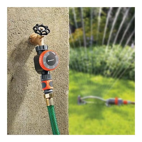  GARDENA 31169 Mechanical Water Timer with Flow Control