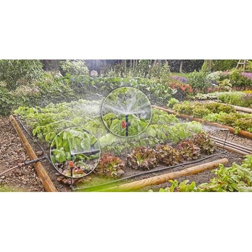  Gardena 13015 Micro Drip Kit for Flower Beds,50x58.5x11 cm