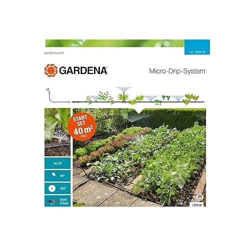  Gardena 13015 Micro Drip Kit for Flower Beds,50x58.5x11 cm