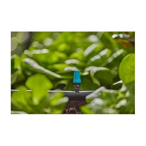  Gardena Micro-Drip-System Small Area Spray Nozzle: Spray Nozzle for Automatic Irrigation System, for Small Areas up to 40 cm in Diameter, Simple Connection to 13 mm Connecting Pipe (13306-20)